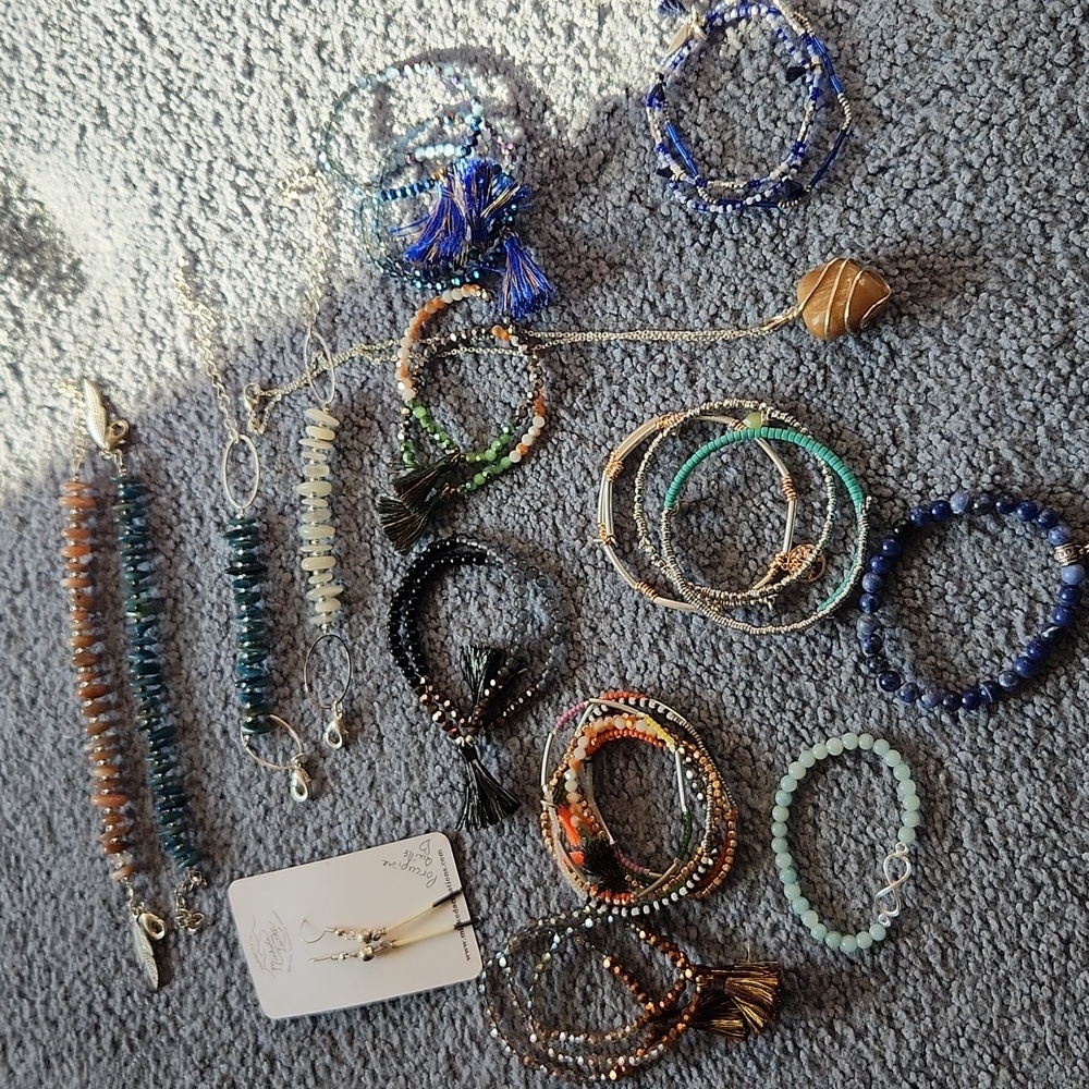 COPY - Hippie boho jewelry lot new